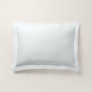 Ralph Lauren NWT Organic Cotton Palmer Standard Sham Tuxedo White